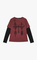 Blood Cross Layer Tee