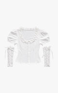 Ivory Cathedral Blouse