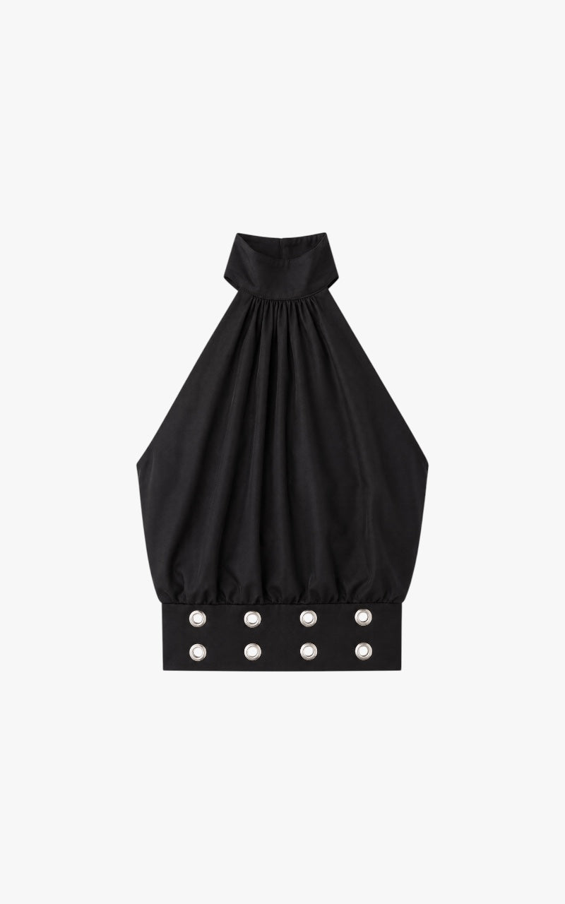 Noir Halo Halter Top