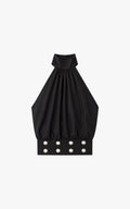 Noir Halo Halter Top