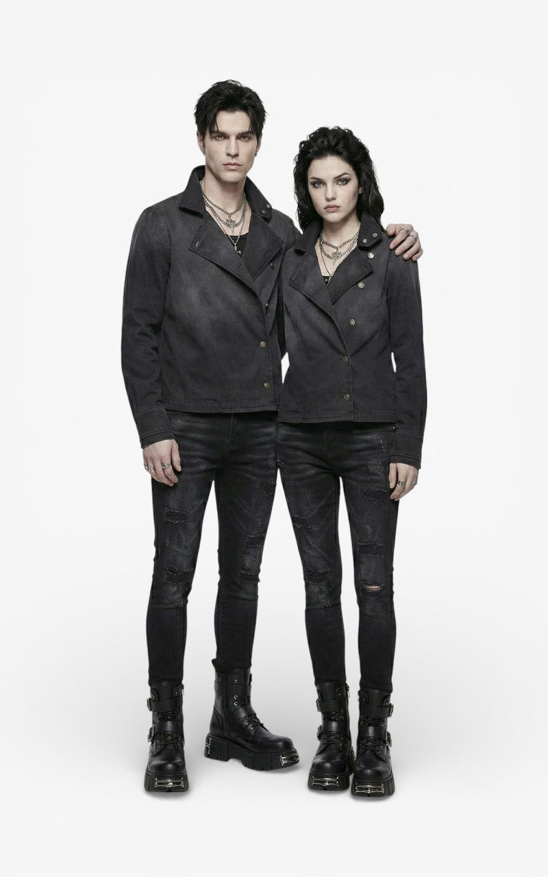Obsidian Asymmetry Canvas Jacket