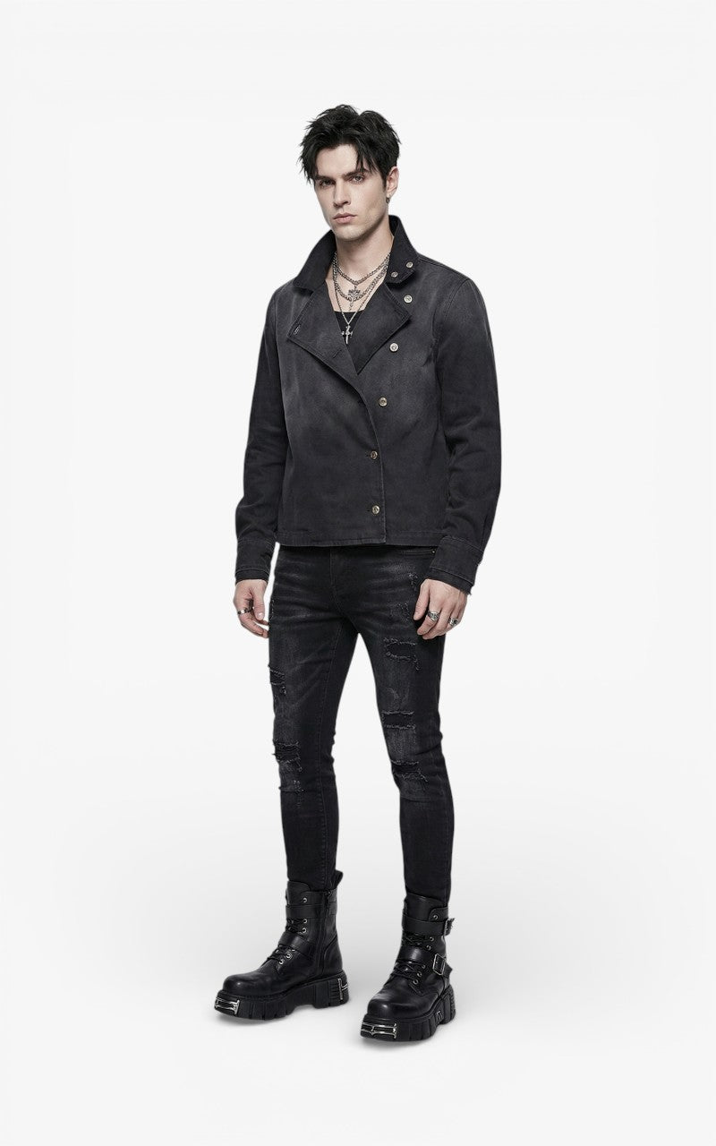 Obsidian Asymmetry Canvas Jacket