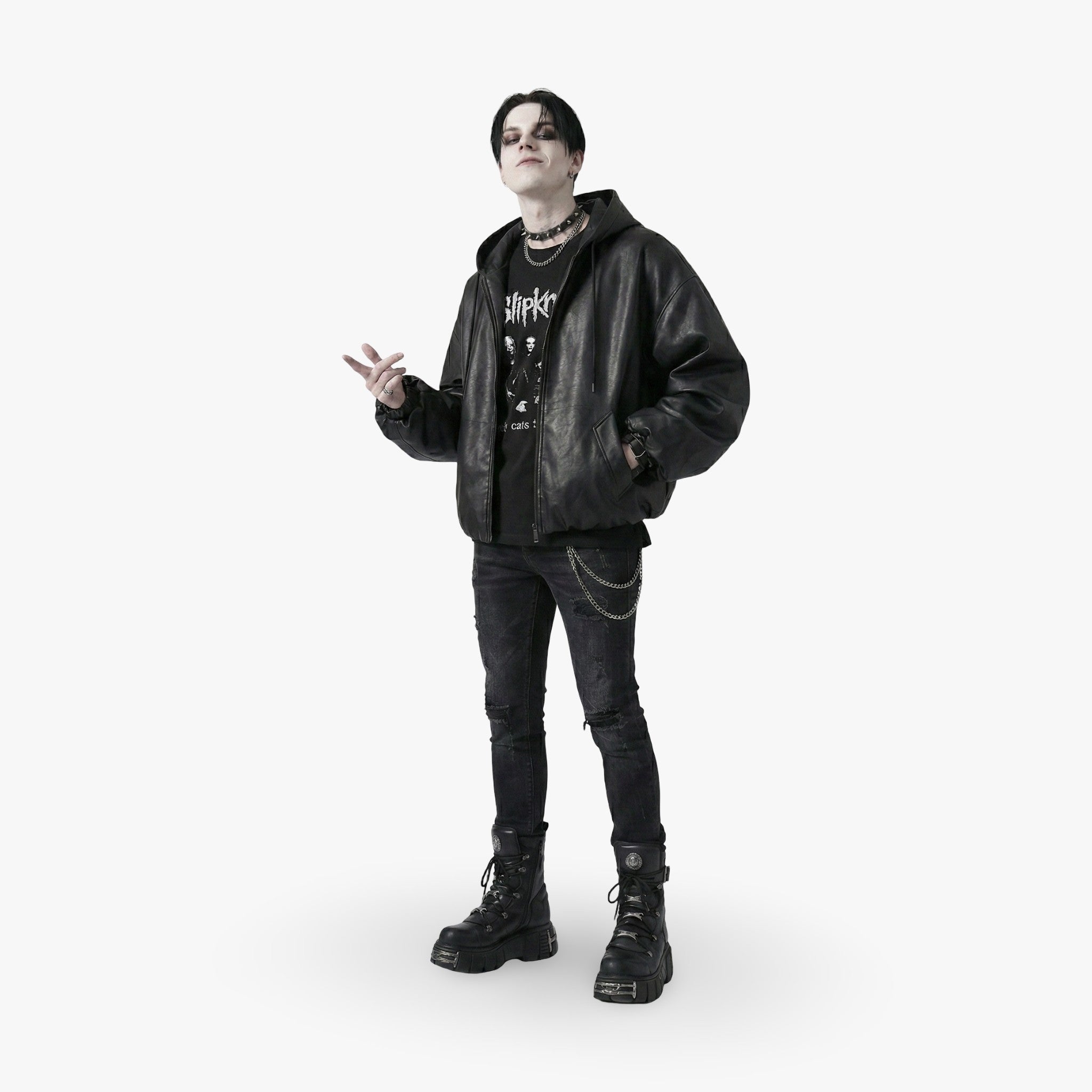 Obsidian Shell Zip Jacket
