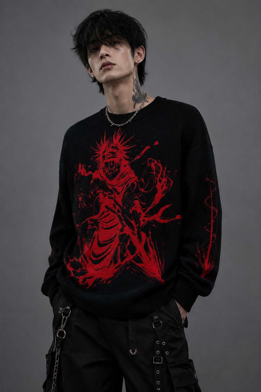 Crimson Revenant Knit