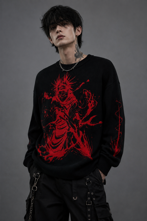 Crimson Revenant Knit