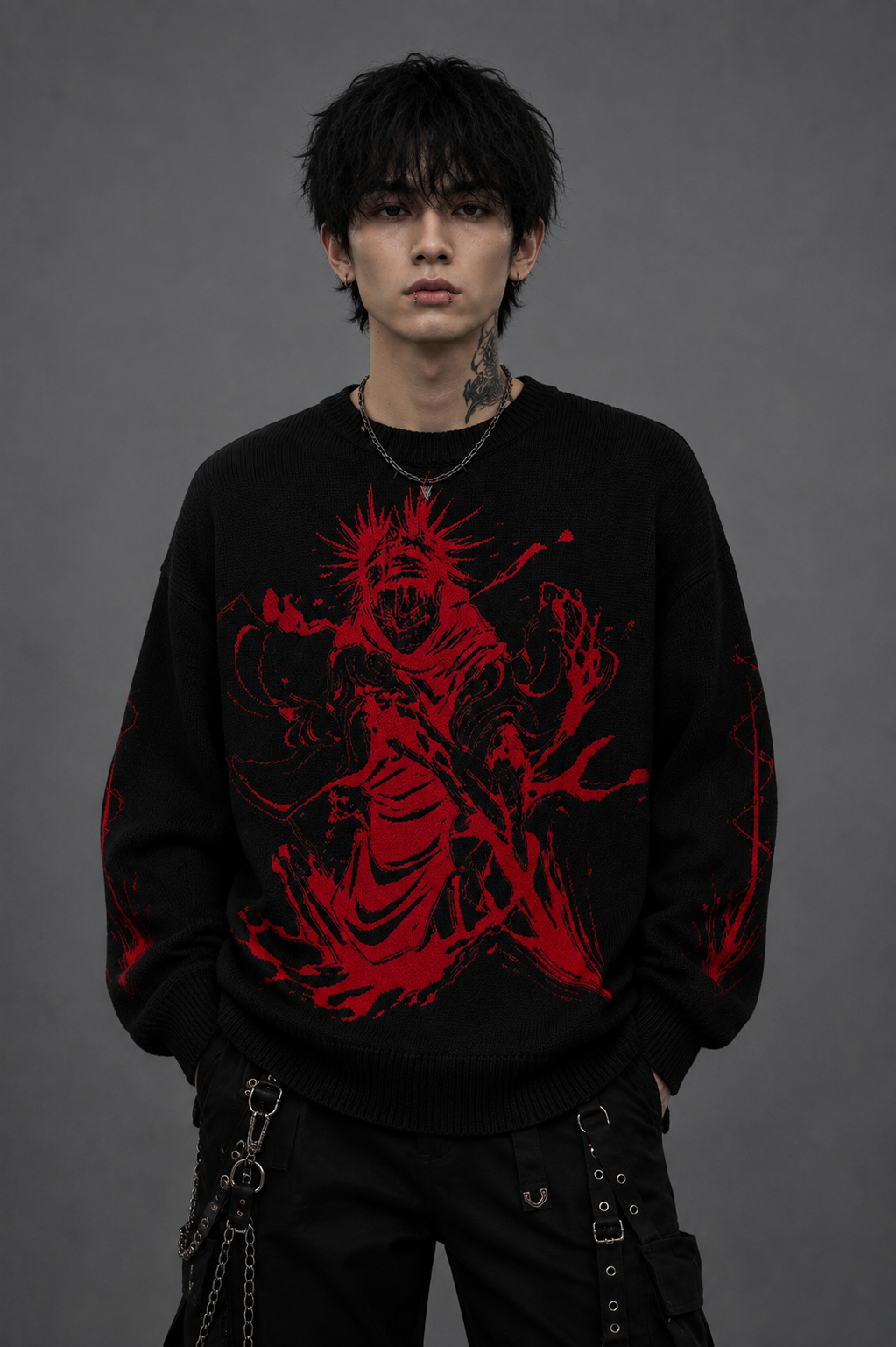 Crimson Revenant Knit