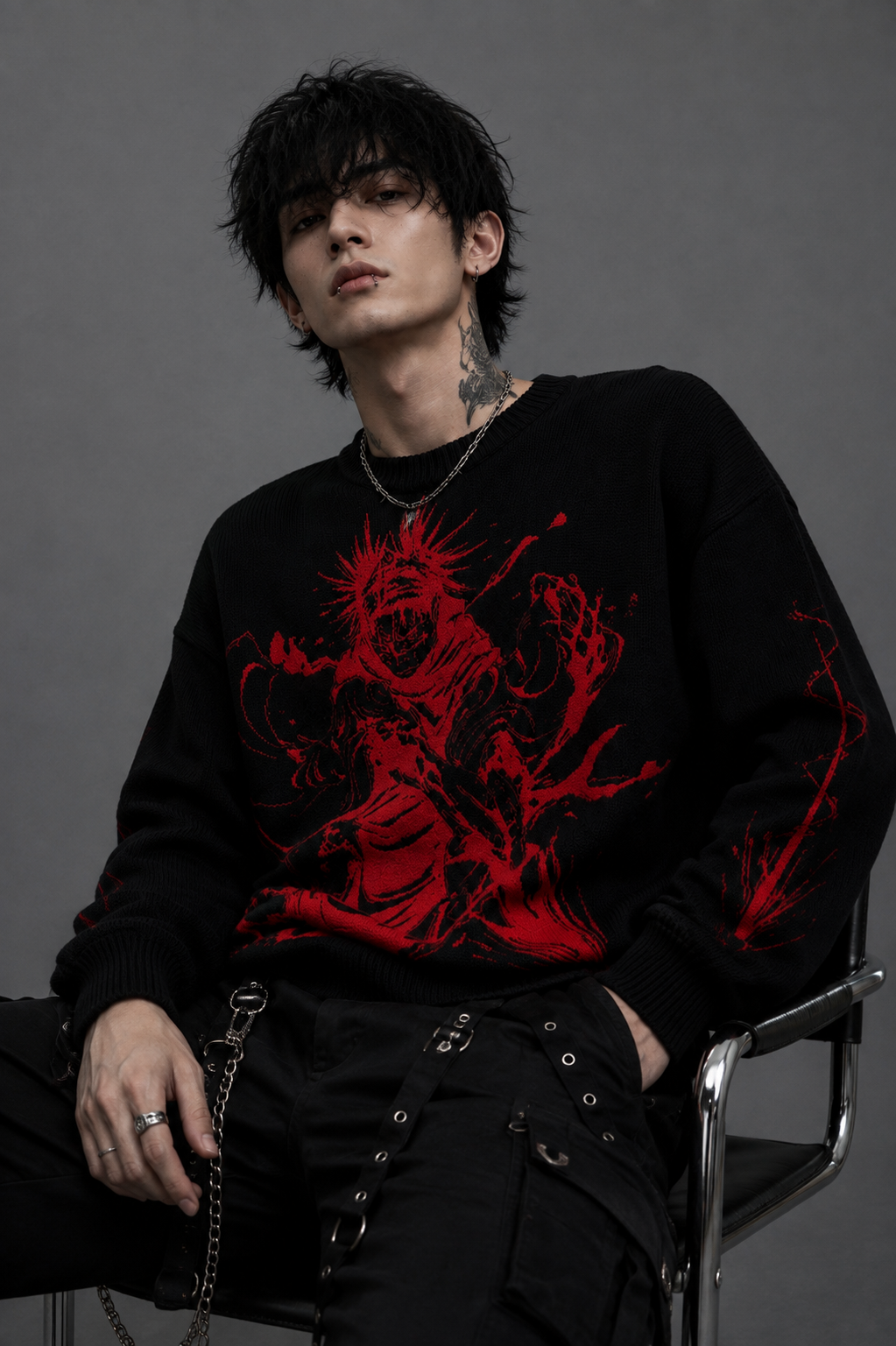Crimson Revenant Knit