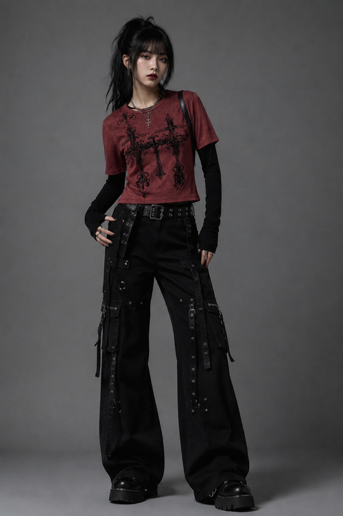 Blood Cross Layer Tee