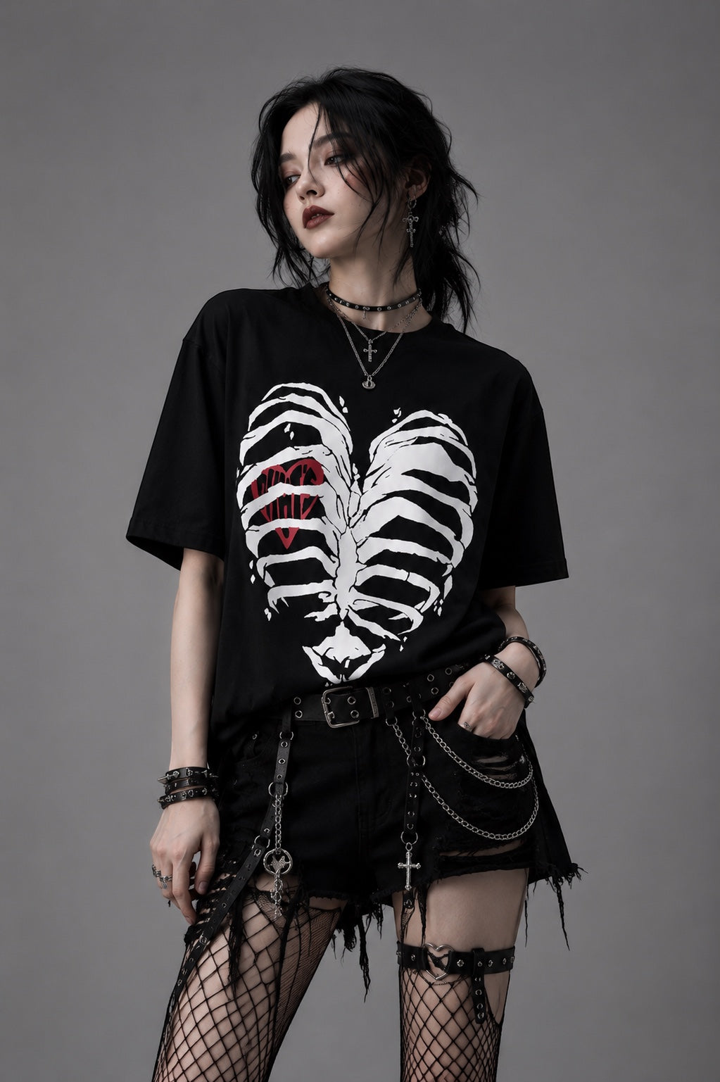 Hollow Heart Tee