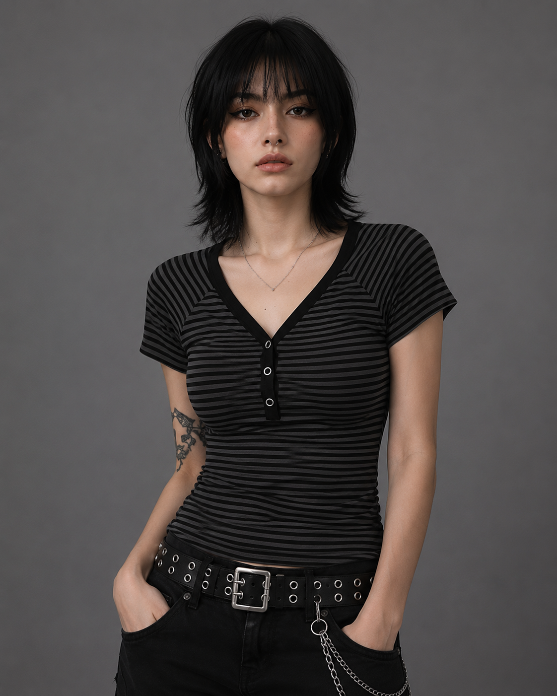 Shadowline Henley Tee