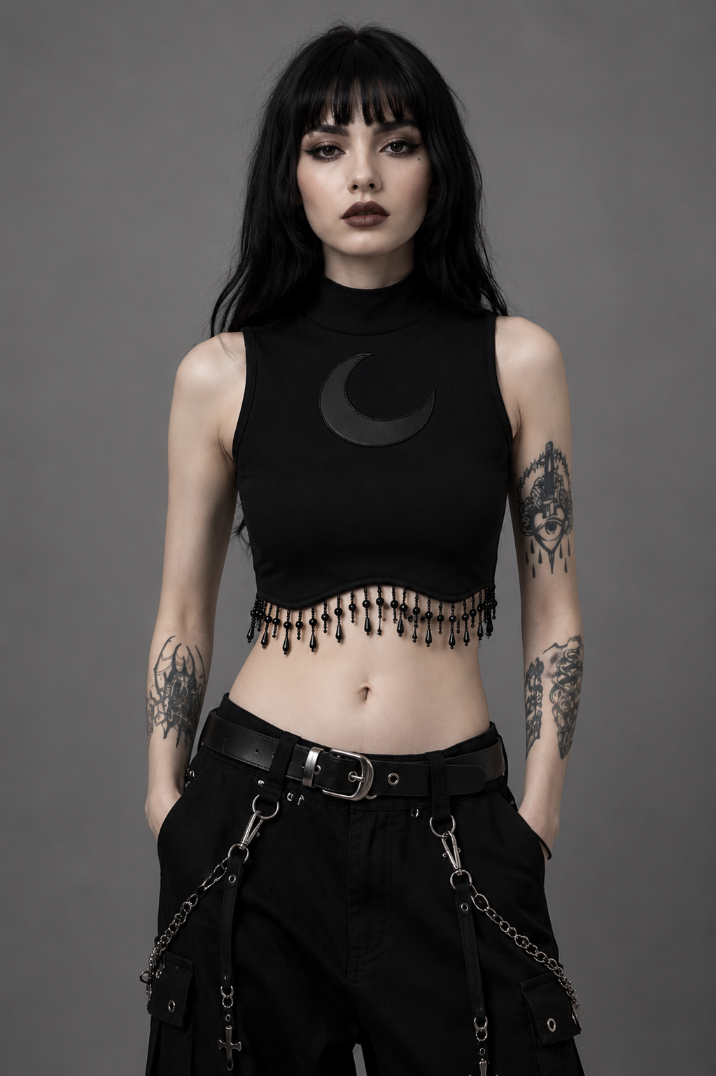 Luna Eclipse Tassel Tank