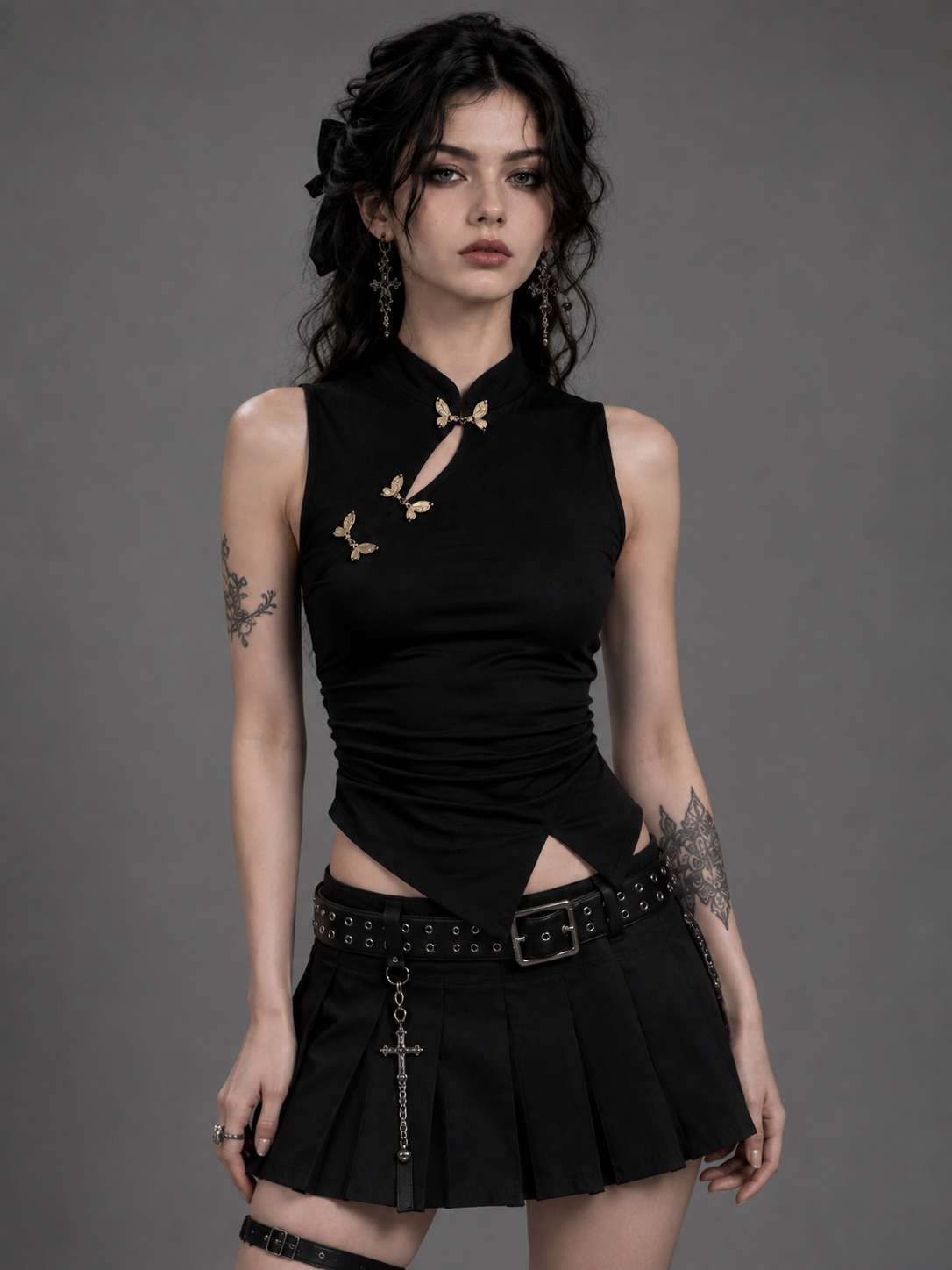 Monarch Noir Tank