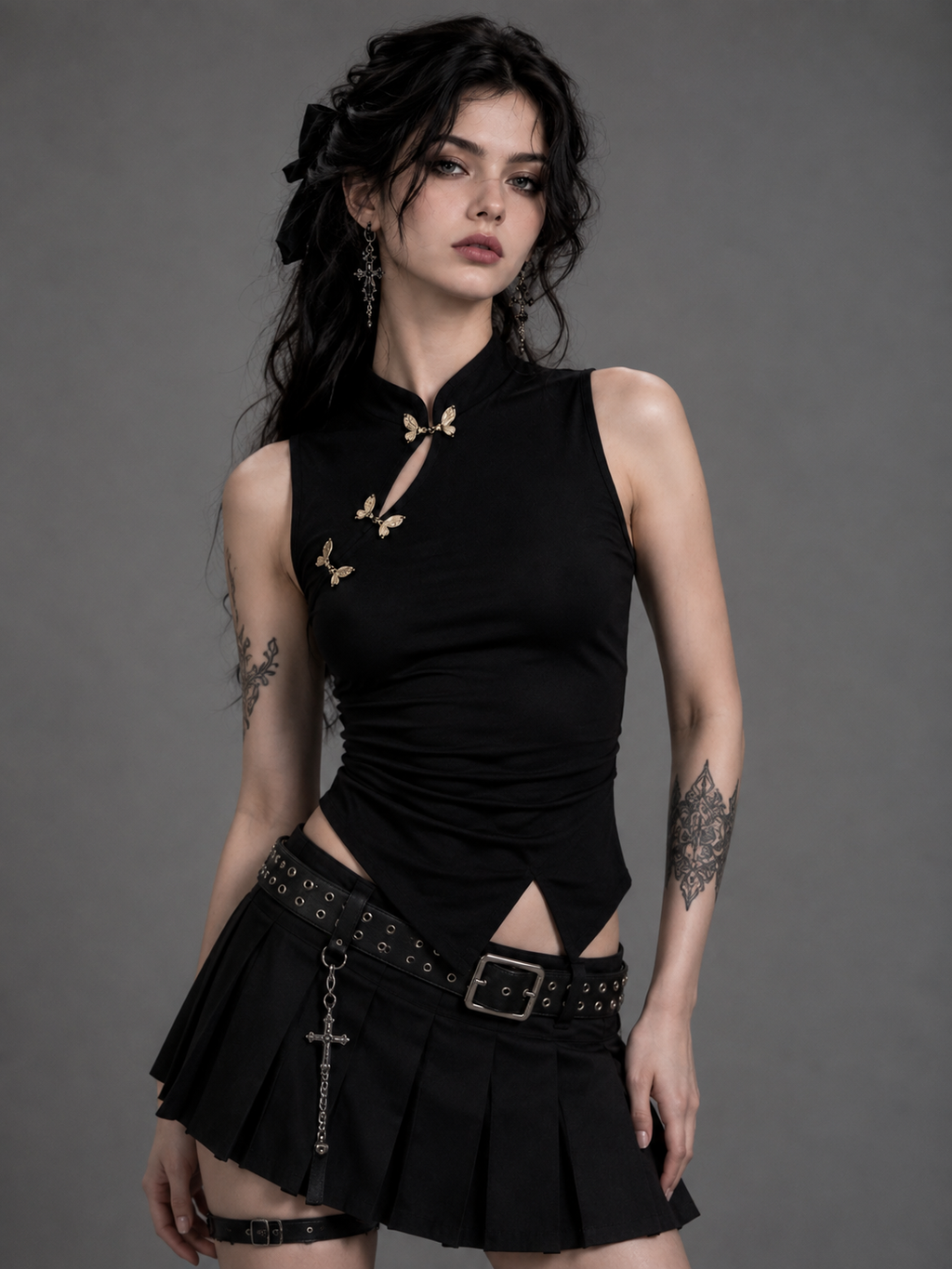 Monarch Noir Tank