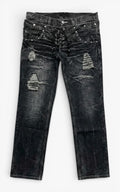 Shadowlace Micro-Flare Denim