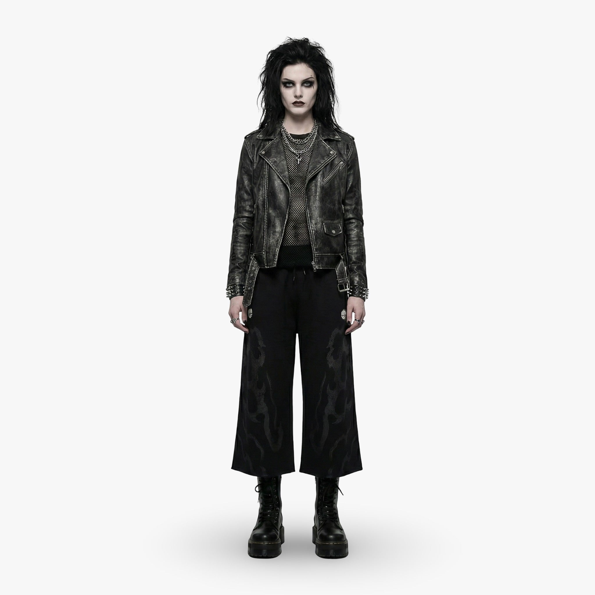 Voidburn Wide-Leg Trousers
