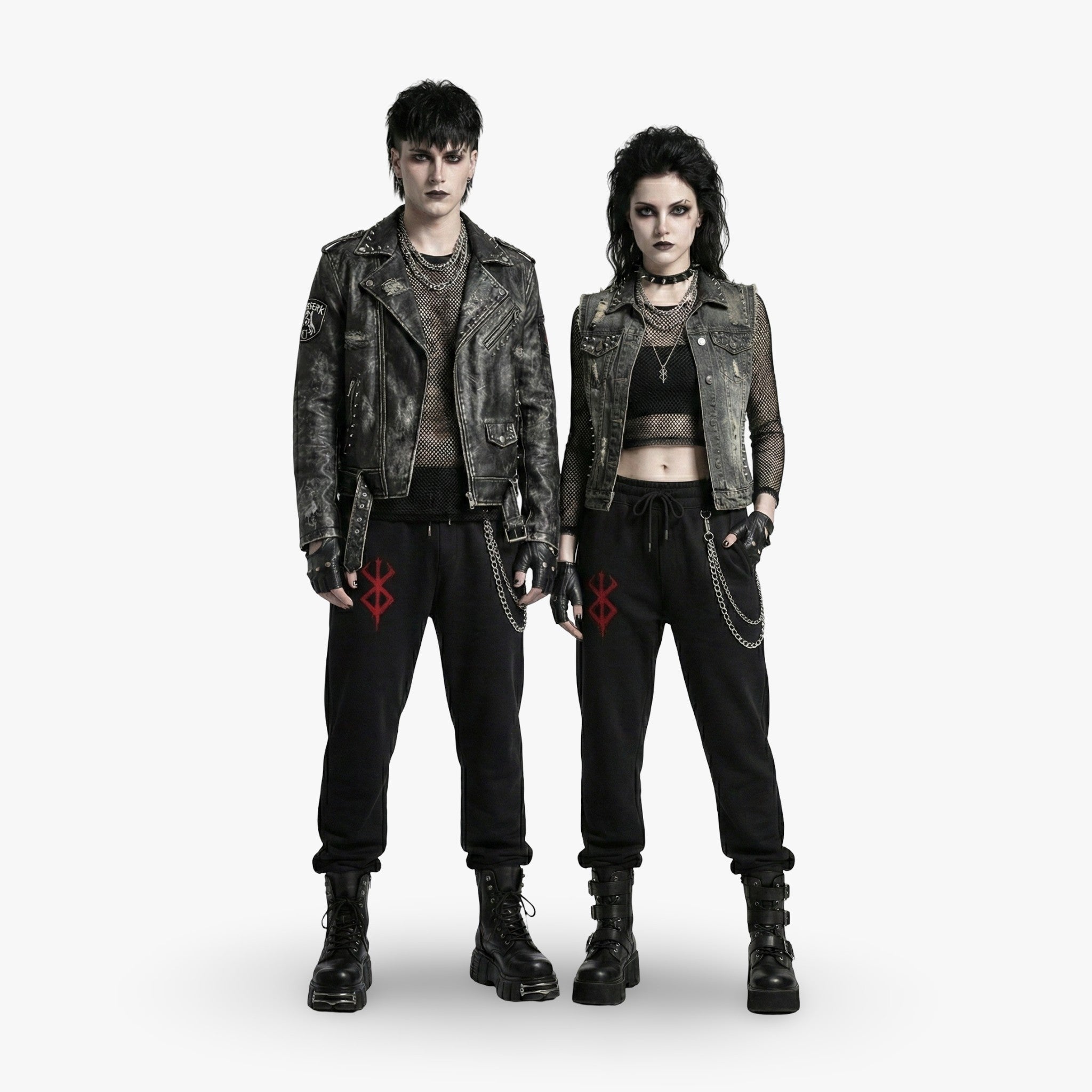 Crimson Sigil Fleece Joggers