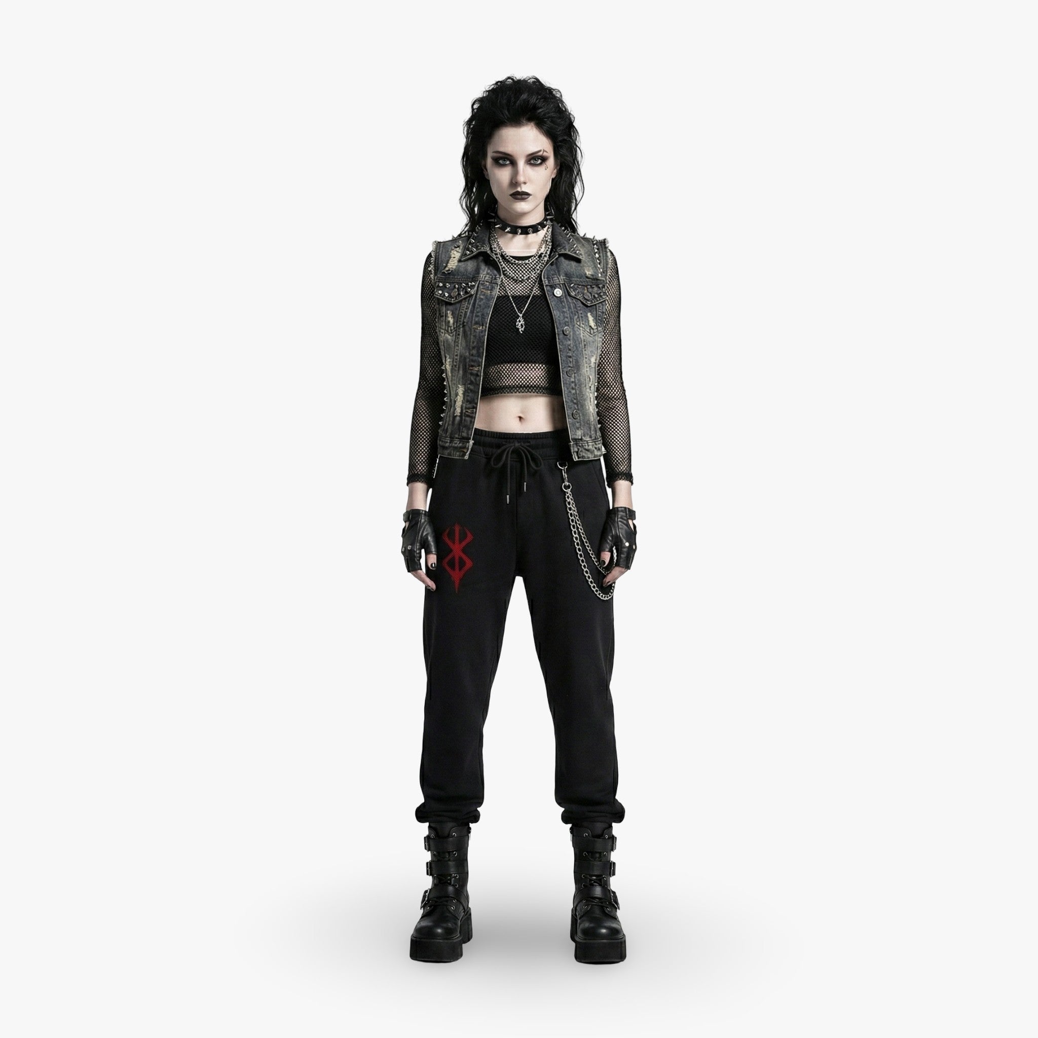 Crimson Sigil Fleece Joggers