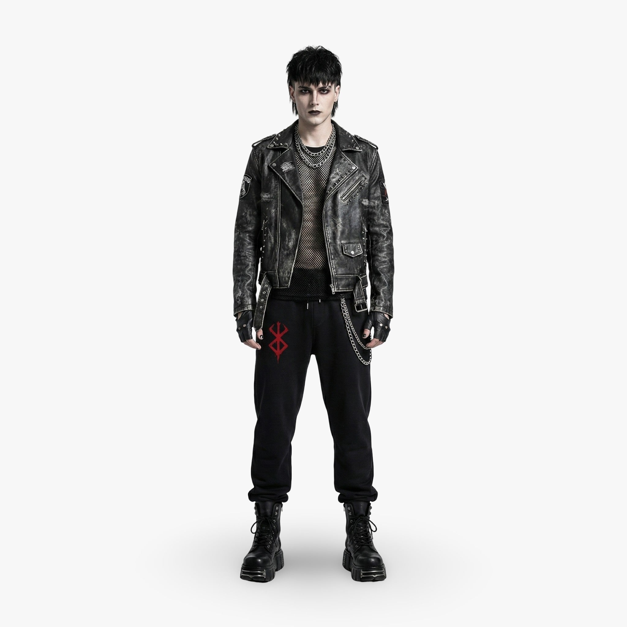 Crimson Sigil Fleece Joggers