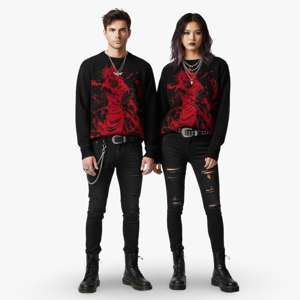Crimson Revenant Knit