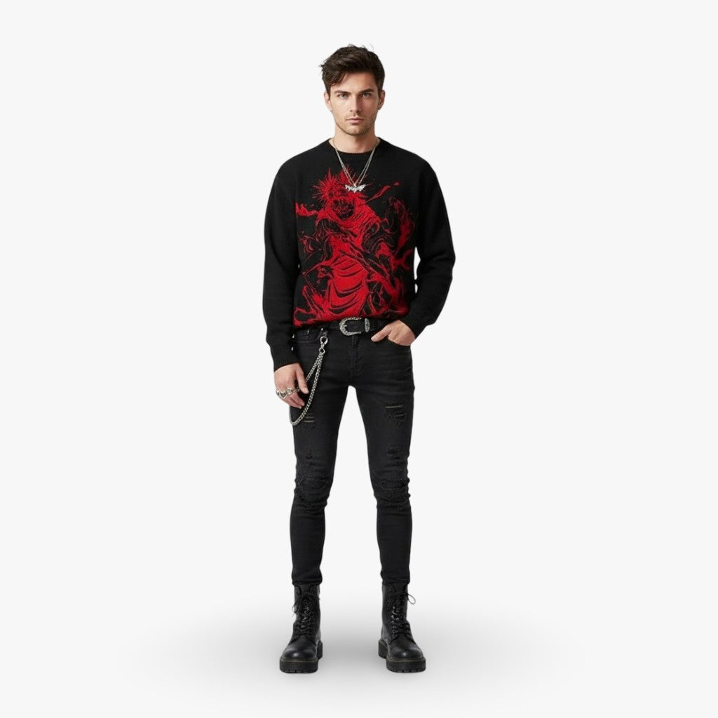 Crimson Revenant Knit
