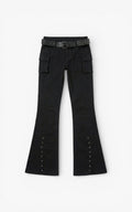 Nocturne Low-Rise Flare Pants