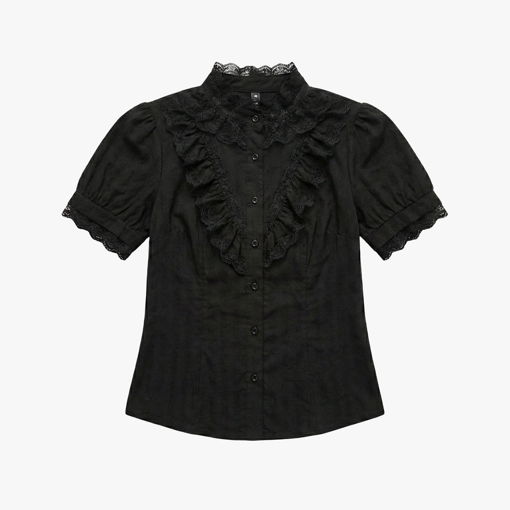 Nocturne Ruffle Blouse