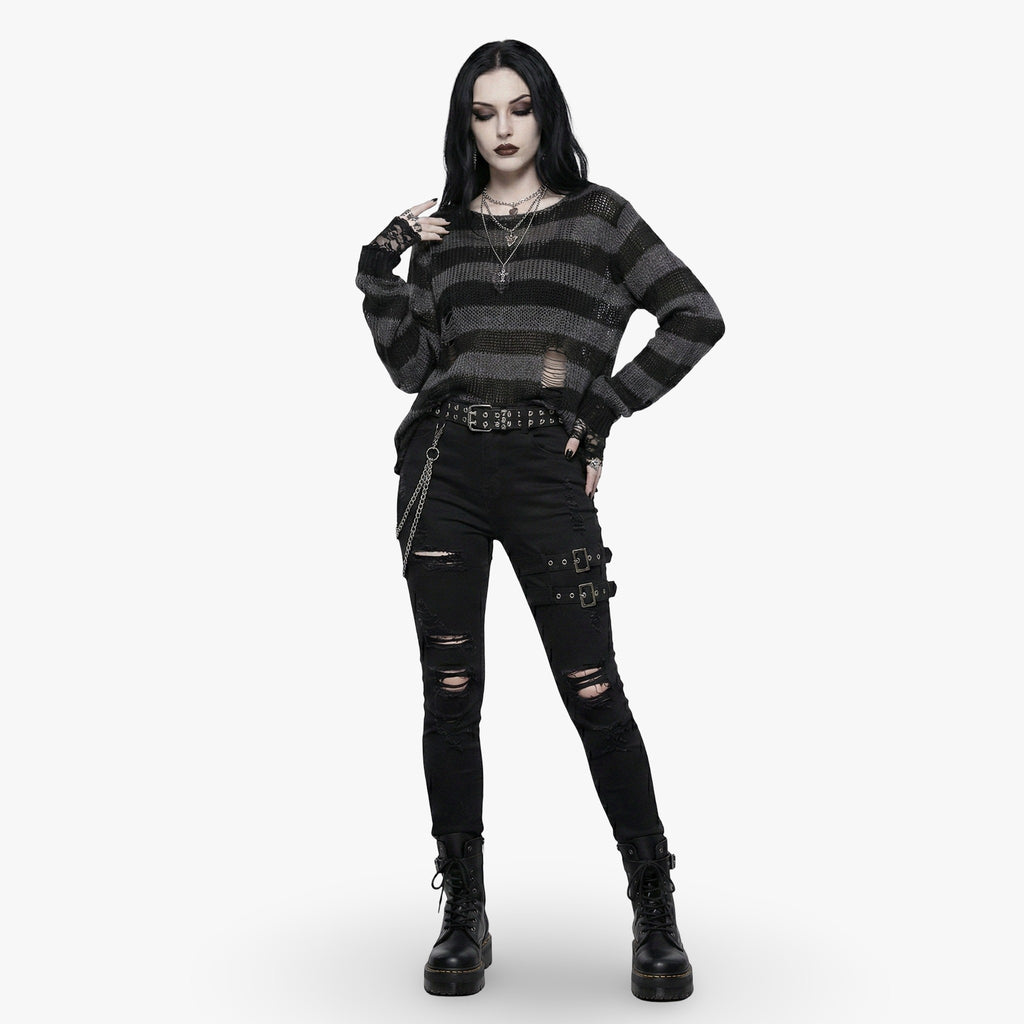 Static Stripe Knit