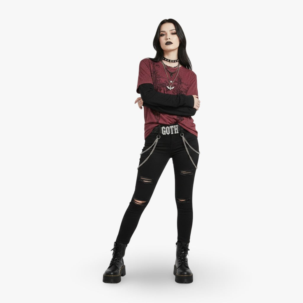 Blood Cross Layer Tee